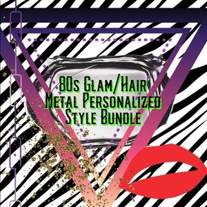 80s Glam/Hair Metal Personalized Style Bundle